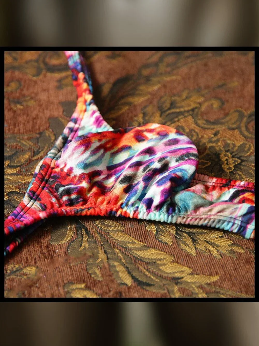 Mens Colorful LowRise PushOut thinsides thong Handmade
